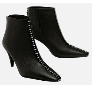 Zara Studded Ankle Boots